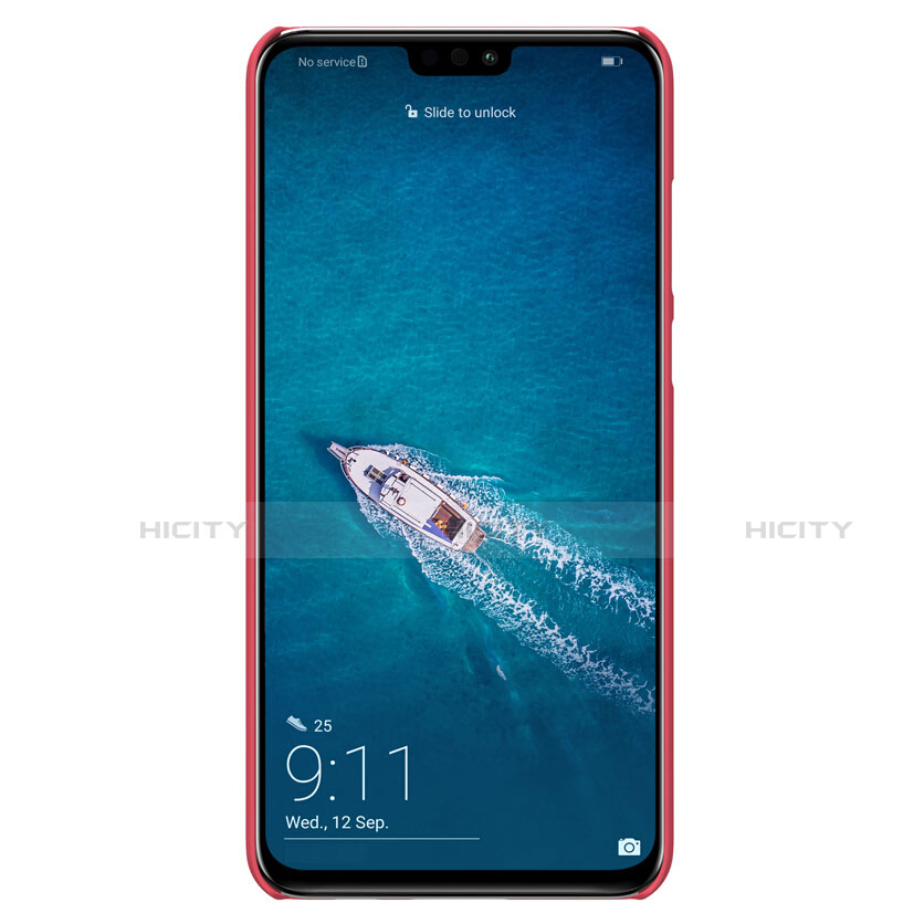 Hülle Kunststoff Schutzhülle Matt für Huawei Honor View 10 Lite Rot