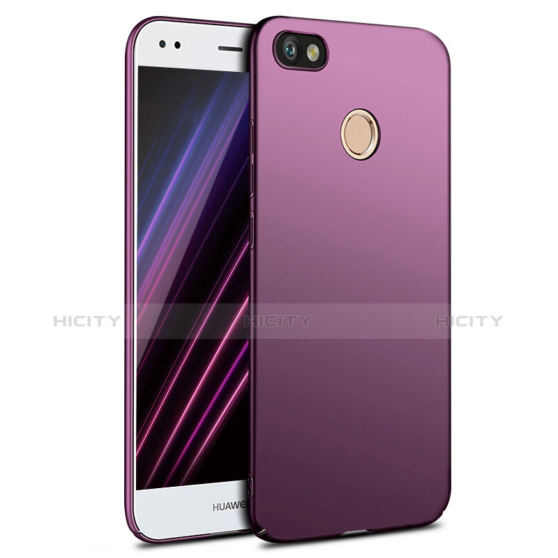 Hülle Kunststoff Schutzhülle Matt für Huawei Y6 Pro (2017) Violett