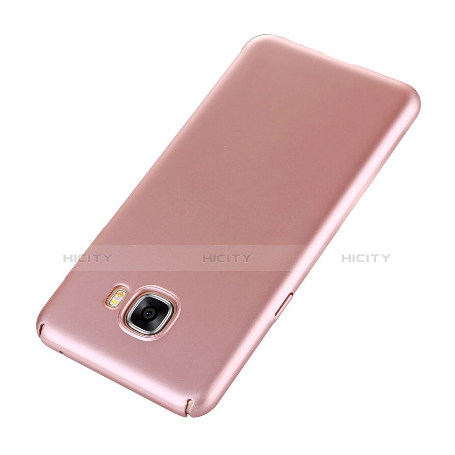 Hülle Kunststoff Schutzhülle Matt für Samsung Galaxy C5 SM-C5000 Rosa