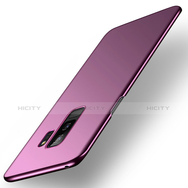 Hülle Kunststoff Schutzhülle Matt für Samsung Galaxy S9 Plus Violett