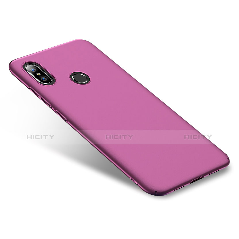 Hülle Kunststoff Schutzhülle Matt für Xiaomi Mi 8 Violett