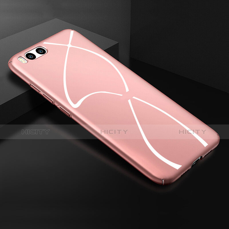 Hülle Kunststoff Schutzhülle Matt Line für Xiaomi Mi 6 Rosegold groß