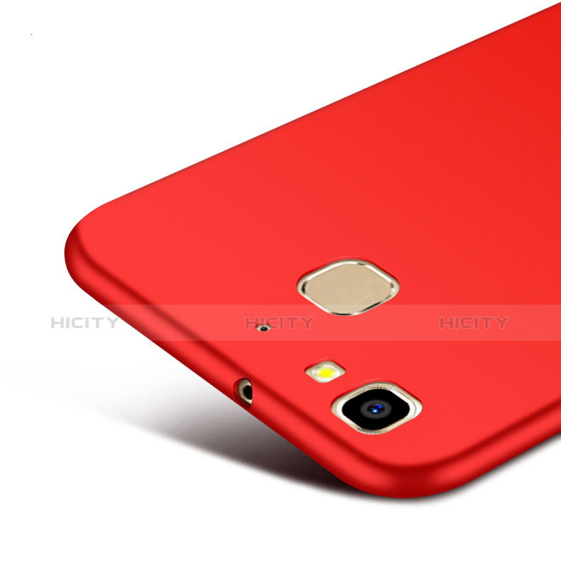 Hülle Kunststoff Schutzhülle Matt M01 für Huawei Enjoy 5S Rot