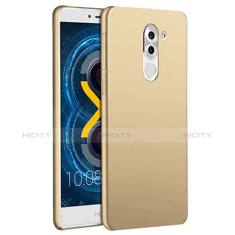 Hülle Kunststoff Schutzhülle Matt M01 für Huawei Honor 6X Gold