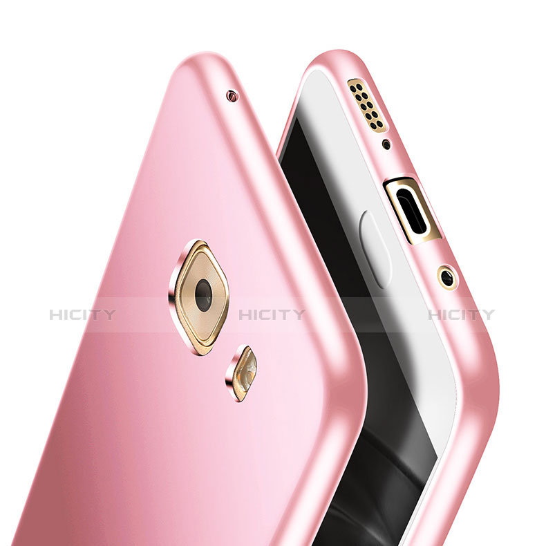 Hülle Kunststoff Schutzhülle Matt M01 für Samsung Galaxy C9 Pro C9000 Rosegold