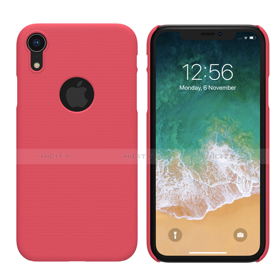 Hülle Kunststoff Schutzhülle Matt M02 für Apple iPhone XR Rot