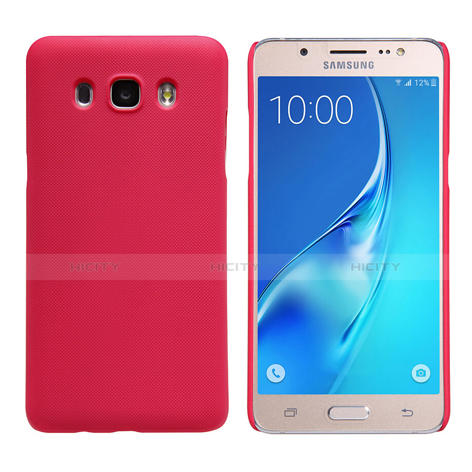 Hülle Kunststoff Schutzhülle Matt M02 für Samsung Galaxy J5 (2016) J510FN J5108 Rot