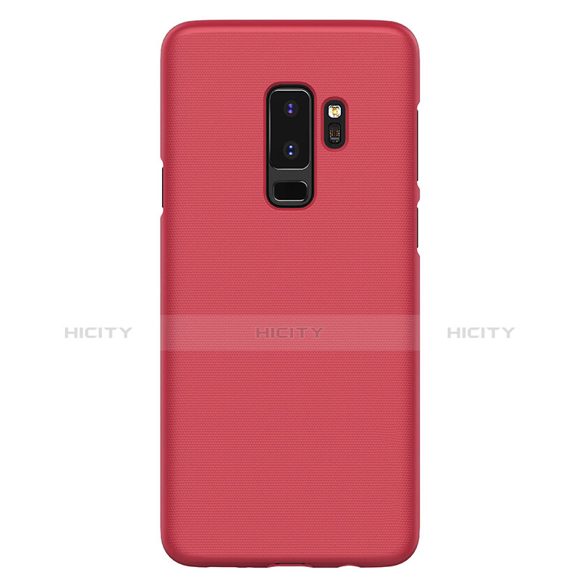 Hülle Kunststoff Schutzhülle Matt M02 für Samsung Galaxy S9 Plus Rot