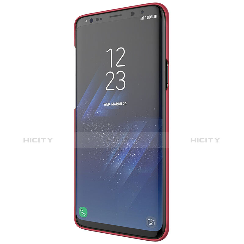 Hülle Kunststoff Schutzhülle Matt M02 für Samsung Galaxy S9 Plus Rot