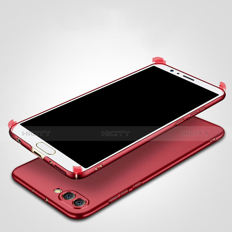 Hülle Kunststoff Schutzhülle Matt M03 für Huawei Honor View 10 Rot groß