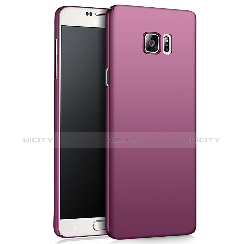 Hülle Kunststoff Schutzhülle Matt M03 für Samsung Galaxy Note 5 N9200 N920 N920F Violett