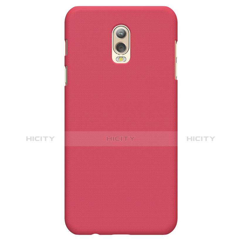 Hülle Kunststoff Schutzhülle Matt M04 für Samsung Galaxy C8 C710F Rot groß