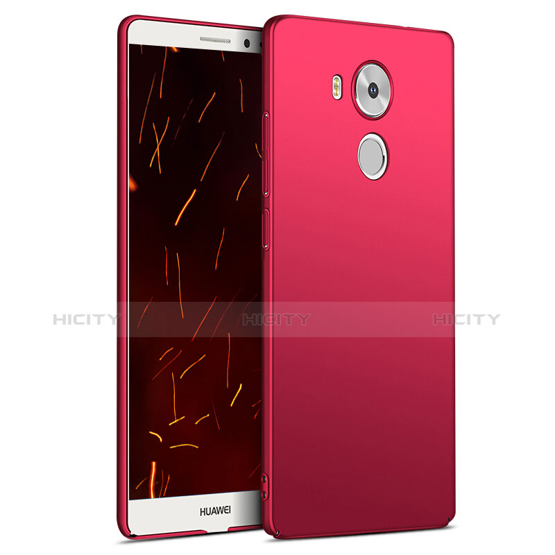 Hülle Kunststoff Schutzhülle Matt M06 für Huawei Mate 8 Rot