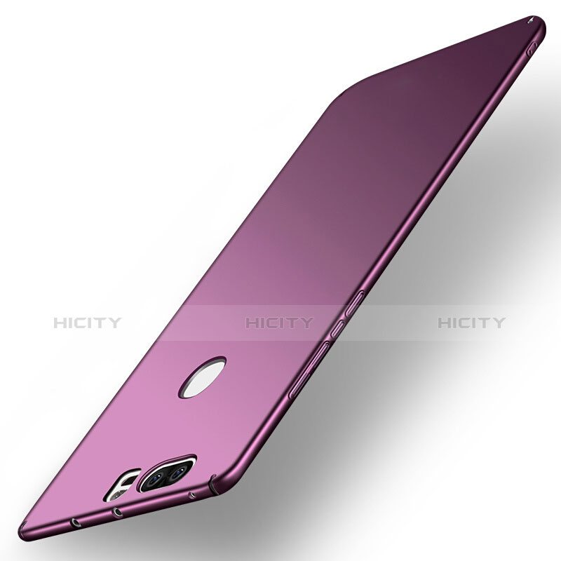 Hülle Kunststoff Schutzhülle Matt M07 für Huawei Honor V8 Violett groß