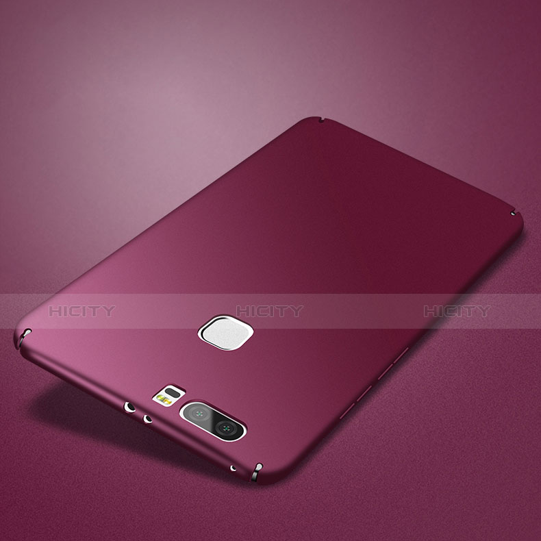 Hülle Kunststoff Schutzhülle Matt M07 für Huawei Honor V8 Violett groß