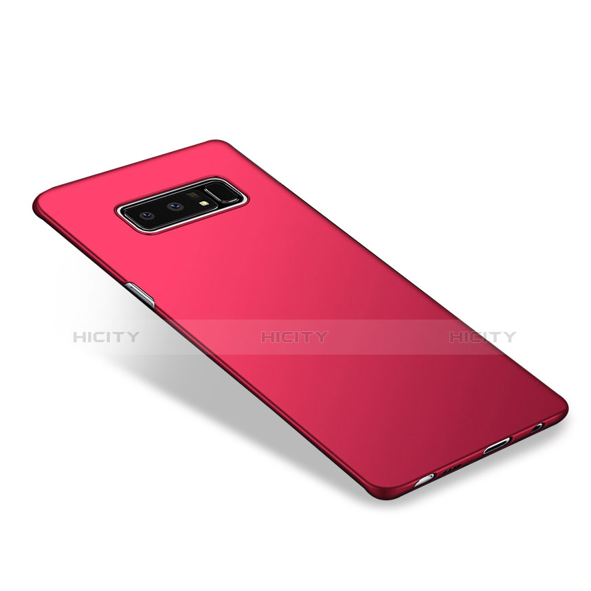 Hülle Kunststoff Schutzhülle Matt M09 für Samsung Galaxy Note 8 Duos N950F Rot