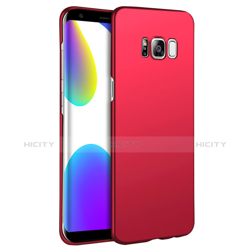 Hülle Kunststoff Schutzhülle Matt M12 für Samsung Galaxy S8 Plus Rot