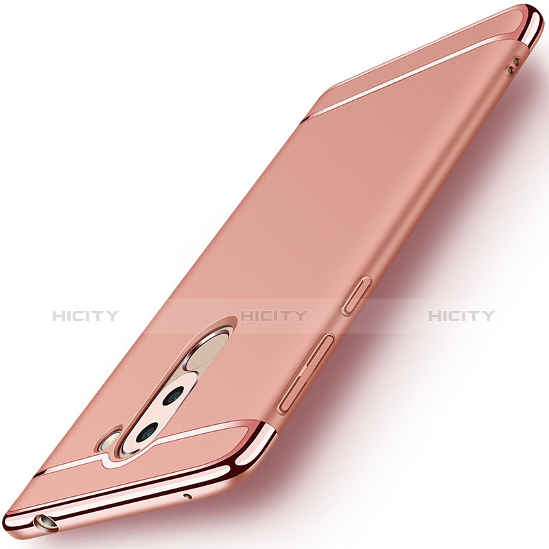 Hülle Luxus Aluminium Metall für Huawei Honor 6X Pro Rosegold