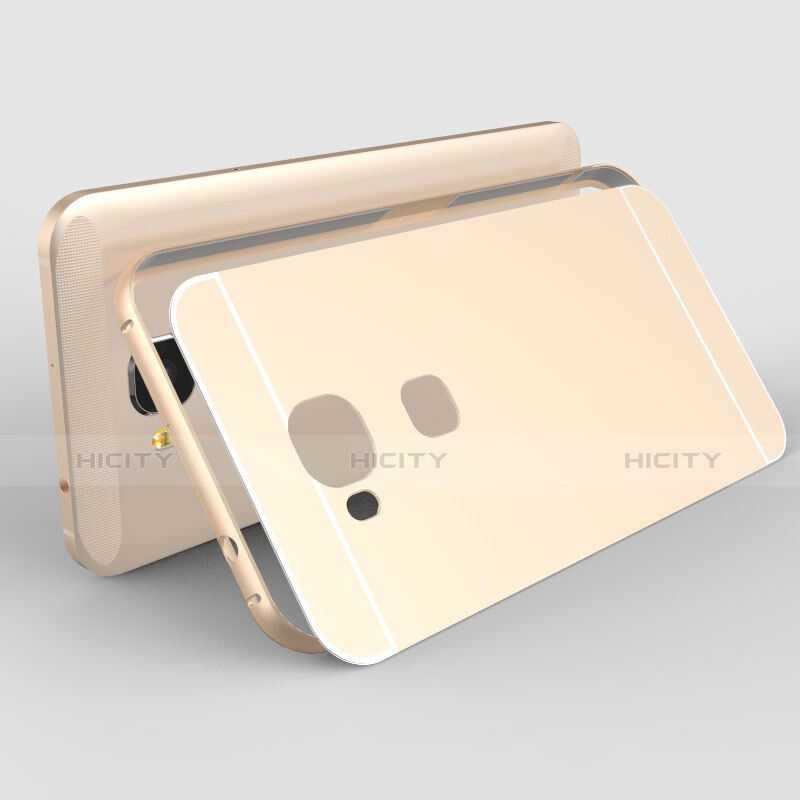 Hülle Luxus Aluminium Metall Rahmen für Huawei GX8 Gold