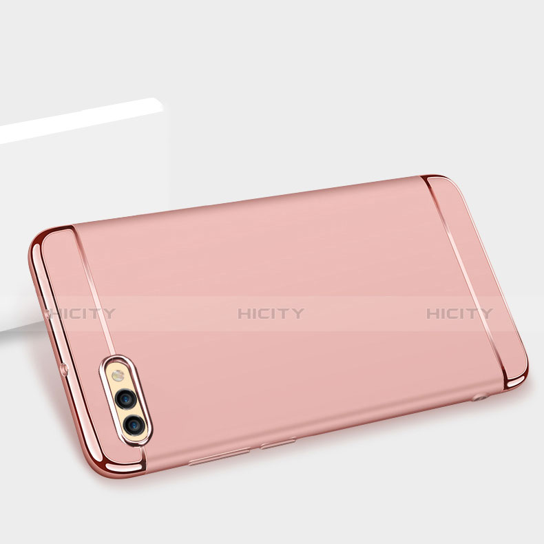 Hülle Luxus Metall Rahmen und Kunststoff für Huawei Honor 10 Rosegold