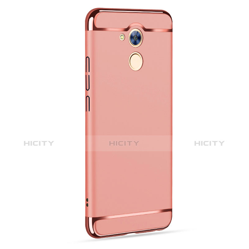 Hülle Luxus Metall Rahmen und Kunststoff für Huawei Honor 6A Rosegold