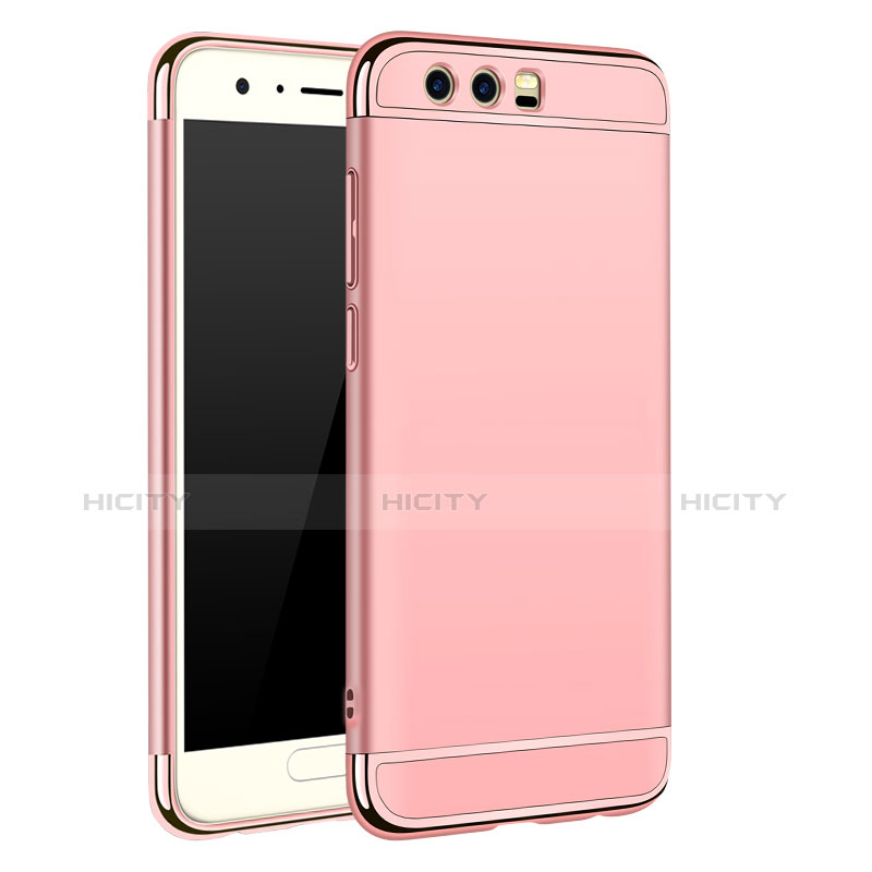 Hülle Luxus Metall Rahmen und Kunststoff für Huawei Honor 9 Premium Rosegold groß