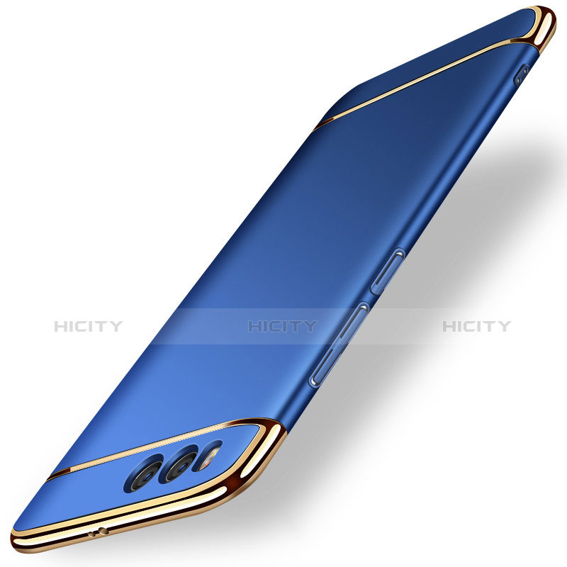 Hülle Luxus Metall Rahmen und Kunststoff für Xiaomi Mi 6 Blau
