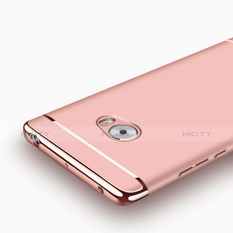 Hülle Luxus Metall Rahmen und Kunststoff für Xiaomi Mi Note 2 Special Edition Rosegold