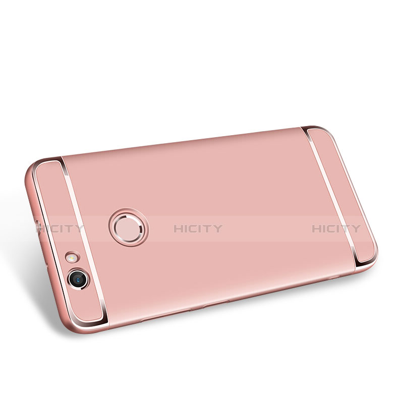 Hülle Luxus Metall Rahmen und Kunststoff M02 für Huawei Nova Rosegold