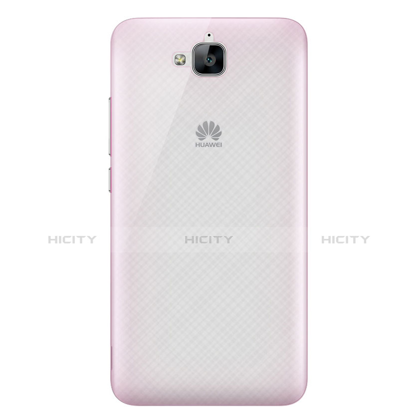 Hülle Ultra Dünn Schutzhülle Durchsichtig Transparent Matt für Huawei Enjoy 5 Rosa