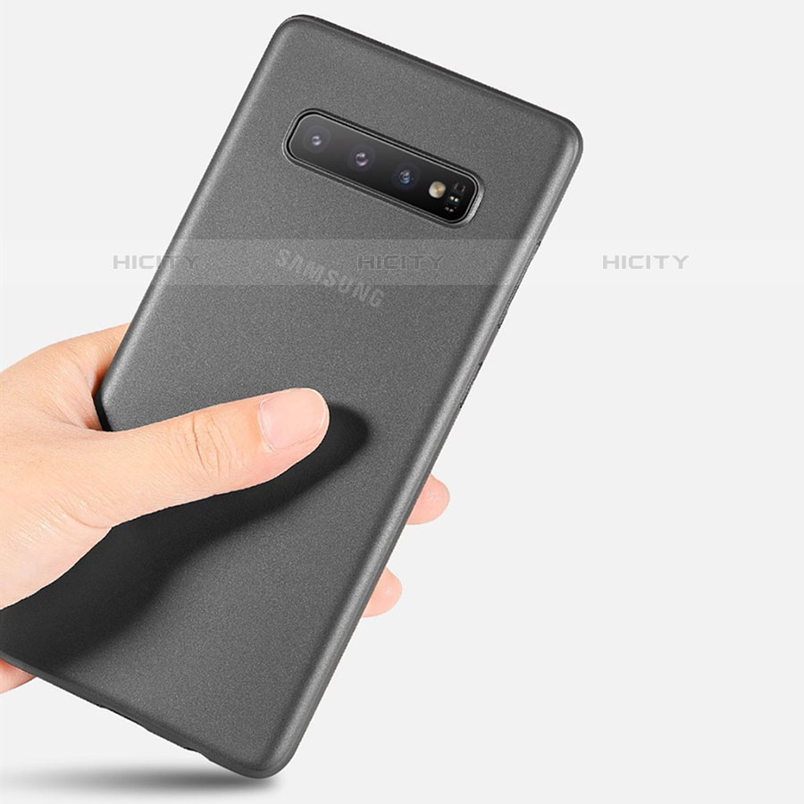 Hülle Ultra Dünn Schutzhülle Tasche Durchsichtig Transparent Matt P01 für Samsung Galaxy S10 5G