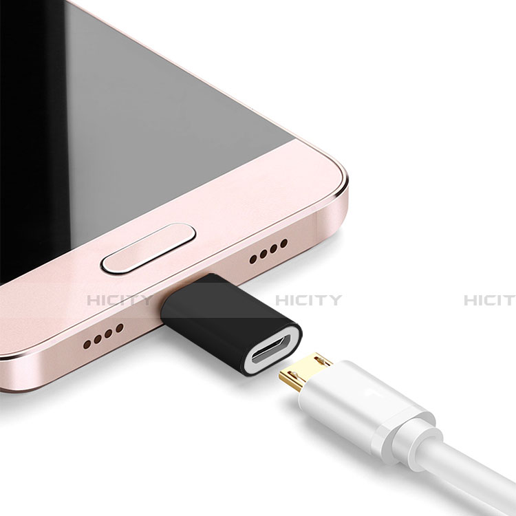 Kabel Android Micro USB auf Lightning USB H01 für Apple iPad Pro 12.9 (2018) Schwarz