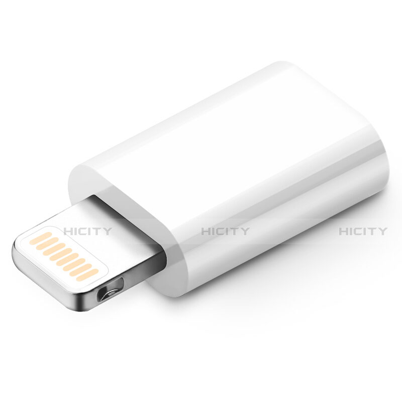 Kabel Android Micro USB auf Lightning USB H01 für Apple iPhone 13 Pro Max Weiß