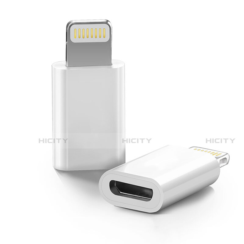 Kabel Android Micro USB auf Lightning USB H01 für Apple iPhone XR Weiß Plus