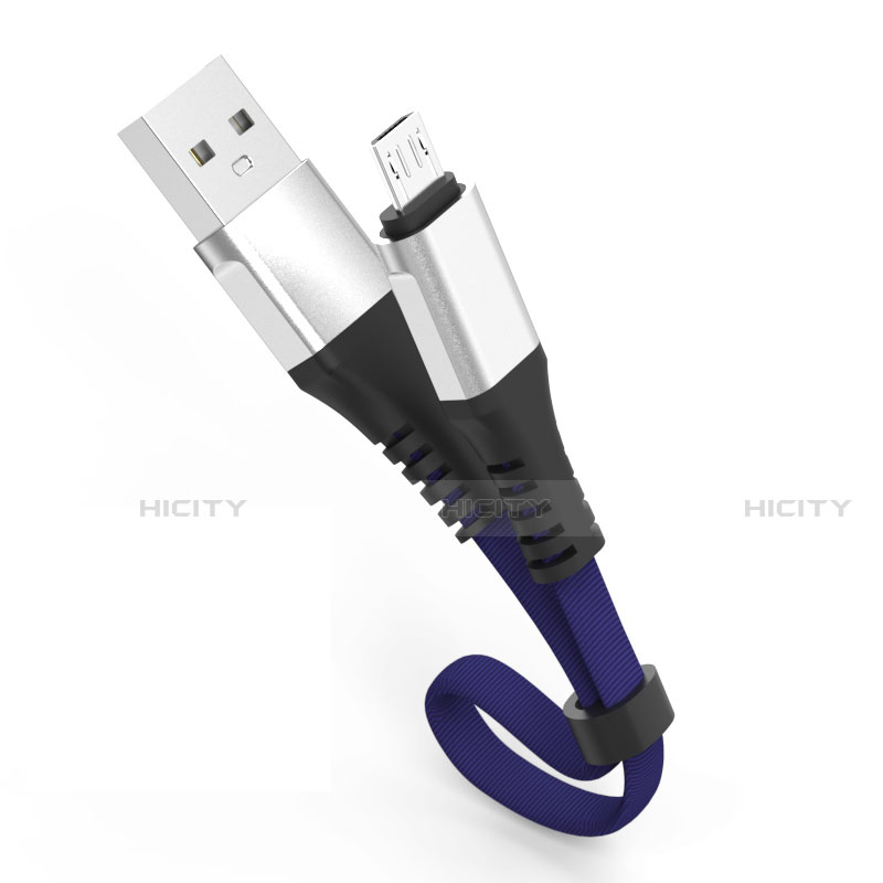 Kabel Micro USB Android Universal 30cm S03 Blau