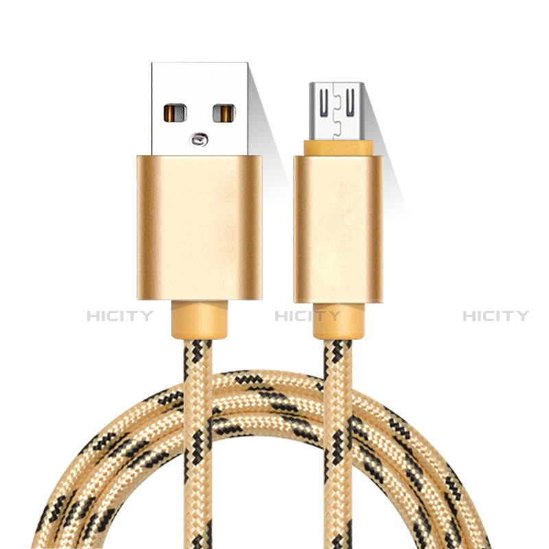 Kabel Micro USB Android Universal M01 Gold Plus