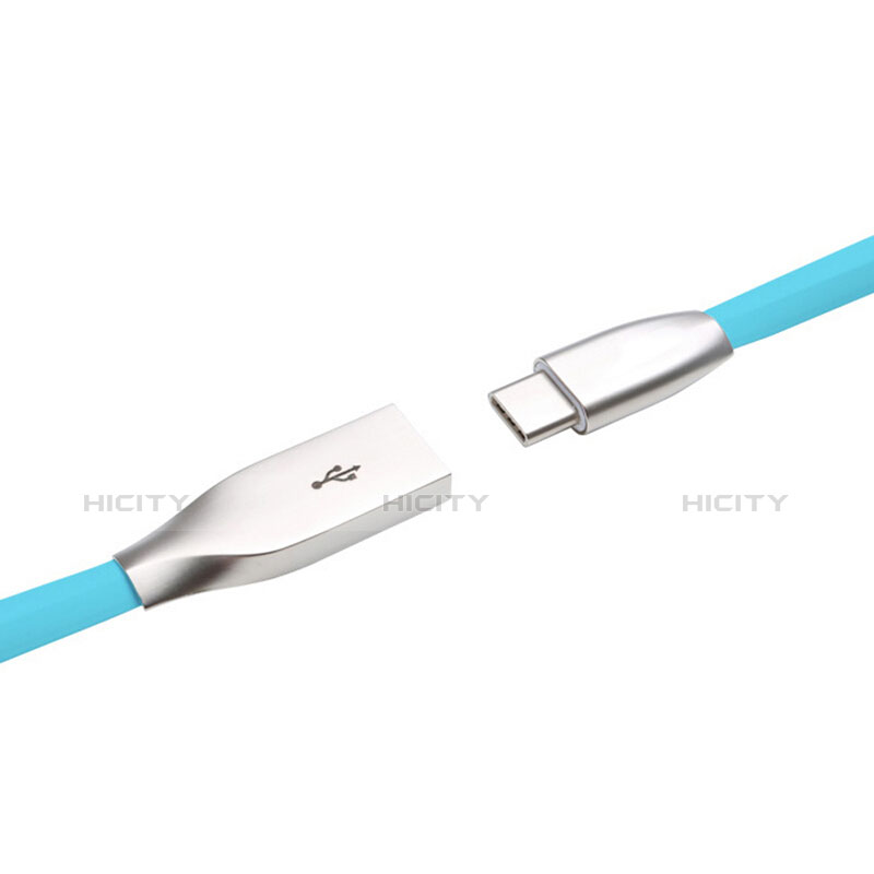 Kabel Type-C Android Universal T03 Hellblau