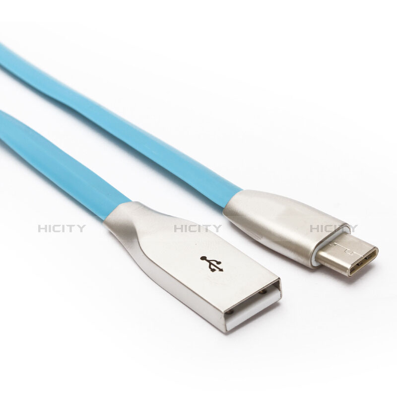 Kabel Type-C Android Universal T03 Hellblau