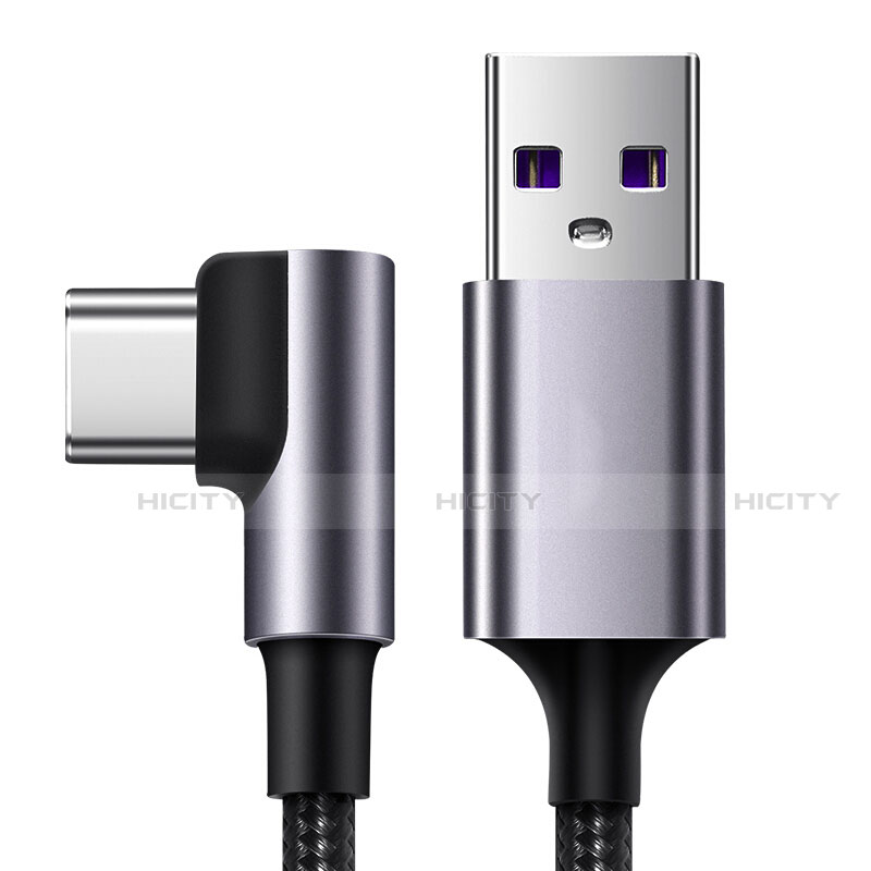 Kabel Type-C Android Universal T07 für Apple iPad Air 5 10.9 (2022) Schwarz