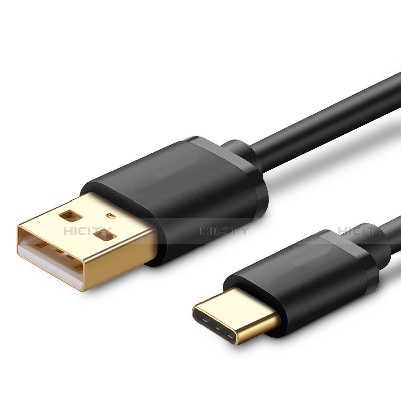 Kabel Type-C Android Universal T08 für Apple iPad Air 5 10.9 (2022) Schwarz