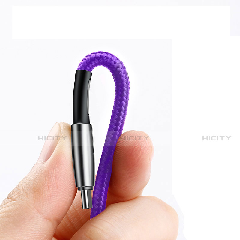 Kabel Type-C Android Universal T12 für Apple iPad Pro 11 (2021) Violett