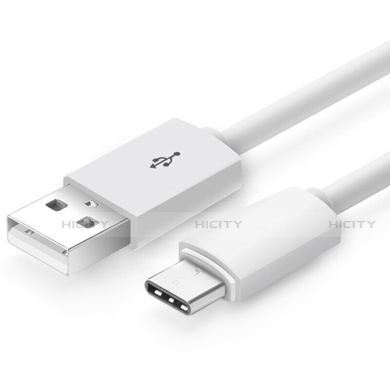 Kabel Type-C Android Universal T18 für Apple iPad Pro 11 (2022) Weiß groß