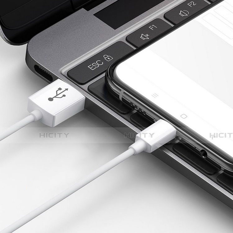 Kabel Type-C Android Universal T18 für Apple iPad Pro 11 (2022) Weiß groß