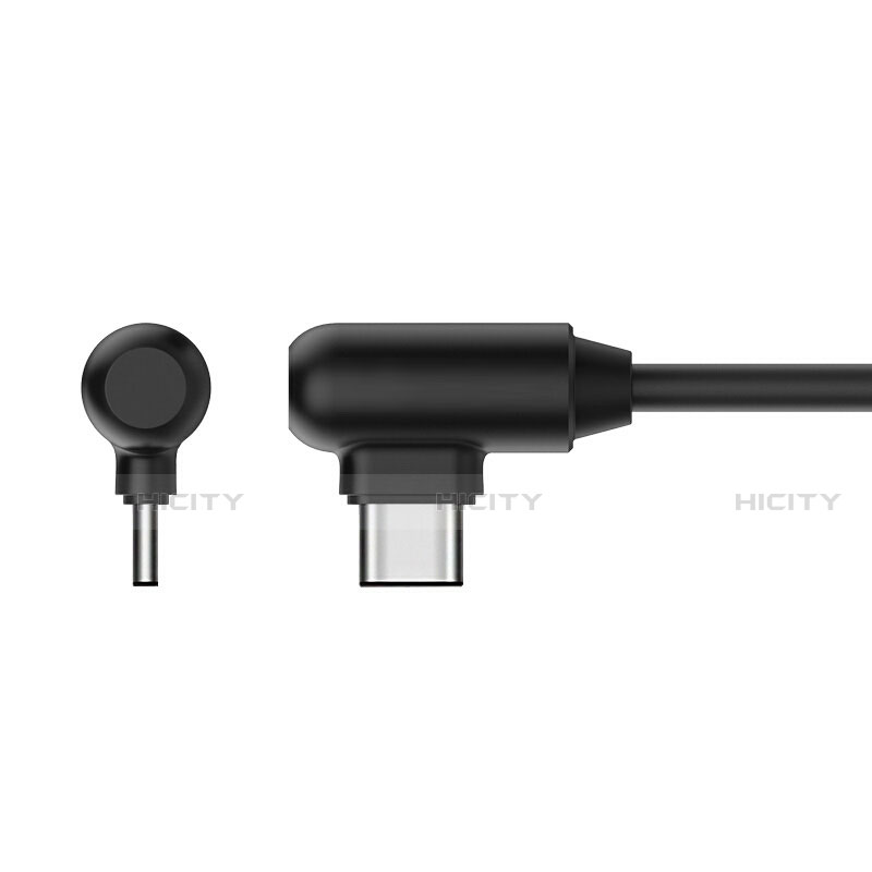 Kabel Type-C Android Universal T19 für Apple iPad Air 5 10.9 (2022) Schwarz