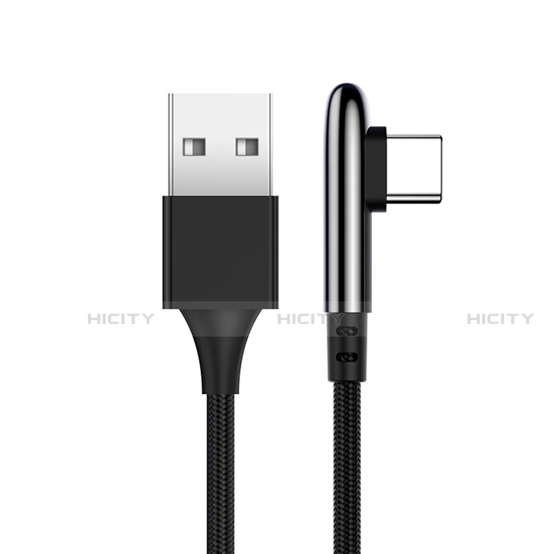 Kabel Type-C Android Universal T20 für Apple iPad Air 5 10.9 (2022) Schwarz