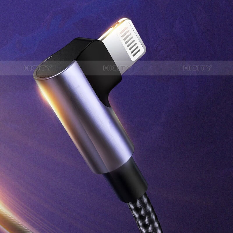 Kabel Type-C USB-C auf Lightning USB H01 für Apple iPad Pro 11 (2021) Dunkelgrau