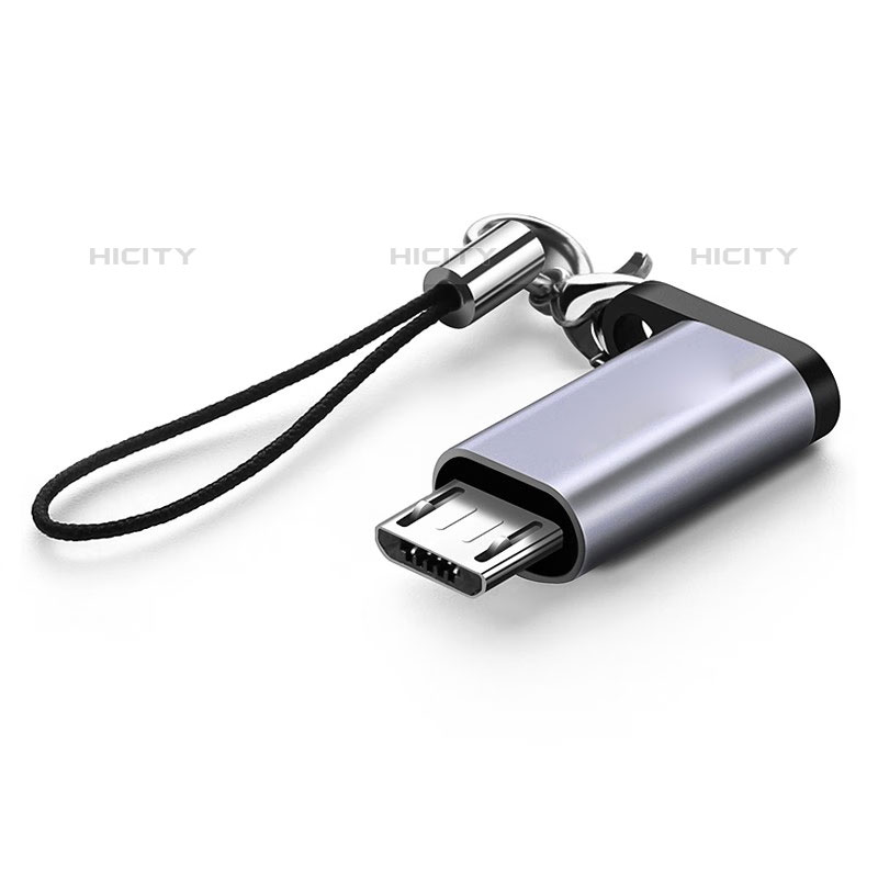 Kabel Type-C USB-C auf Mocro USB-B H02 für Apple iPad Pro 11 (2022) Dunkelgrau