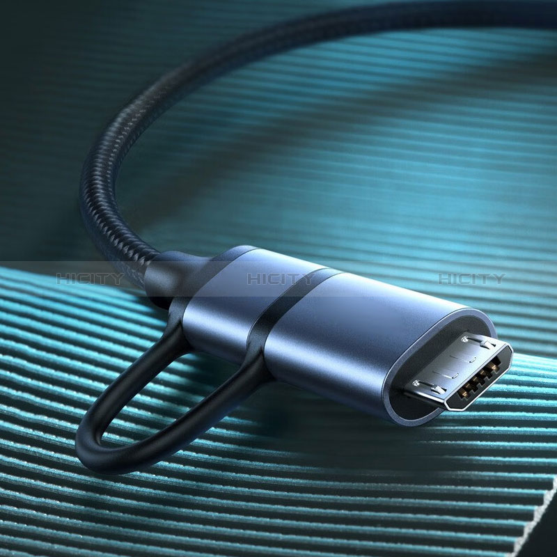 Kabel Type-C USB-C auf Type-C USB-C 60W H02 Schwarz