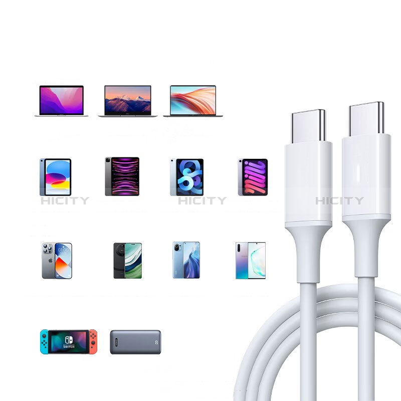 Kabel Type-C USB-C auf Type-C USB-C 60W H05 für Apple iPad Air 5 10.9 (2022)