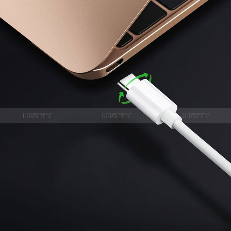 Kabel USB 2.0 Android Universal 2A H02 für Apple iPad Air 5 10.9 (2022) Weiß groß